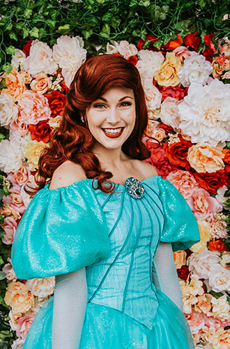 Ariel Princess Party Performer Inspired by the Little Mermaid