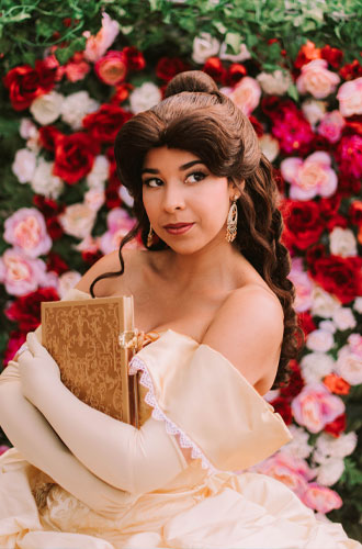 Princess Party Performer inspired by Belle from Beauty and the Beast
